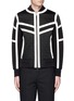 Main View - Click To Enlarge - NEIL BARRETT - Contrast trim quilted bomber jacket