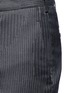 Detail View - Click To Enlarge - NEIL BARRETT - Camouflage pinstripe zip cuff cropped pants