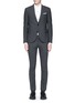 Main View - Click To Enlarge - NEIL BARRETT - Skinny fit pinstripe stretch wool suit