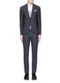 Main View - Click To Enlarge - NEIL BARRETT - Slim fit bistretch gabardine suit