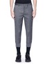 Main View - Click To Enlarge - NEIL BARRETT - Slim fit thunderbolt jacquard cropped pants
