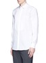 Front View - Click To Enlarge - NEIL BARRETT - Ring collar bib front tuxedo shirt