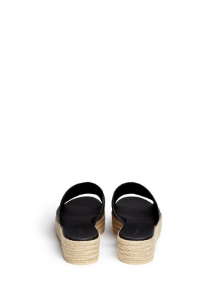 Back View - Click To Enlarge - VINCE - 'Solana' leather espadrille sandals