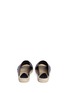 Back View - Click To Enlarge - VINCE - 'Castel' cross strap leather espadrille slide sandals