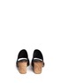 Back View - Click To Enlarge - VINCE - 'Tilda' leather mule sandals