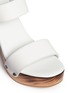 Detail View - Click To Enlarge - VINCE - 'Solange' wooden clog heel leather sandals