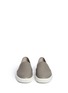 Front View - Click To Enlarge - VINCE - 'Blair 5' perforated leather skate slip-ons