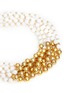 Detail View - Click To Enlarge - KENNETH JAY LANE - Contrast bead choker necklace