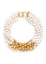 Main View - Click To Enlarge - KENNETH JAY LANE - Contrast bead choker necklace