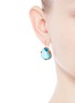 Figure View - Click To Enlarge - KENNETH JAY LANE - Teardrop cabochon drop earrings