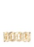 Main View - Click To Enlarge - KENNETH JAY LANE - Weave chain link metal hinge bangle