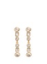 Main View - Click To Enlarge - KENNETH JAY LANE - Mix crystal drop earrings