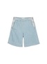 Main View - Click To Enlarge - CHLOÉ - Washed denim culottes