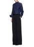 Figure View - Click To Enlarge - EMILIO PUCCI - Logo enamel button chambray top