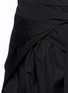 Detail View - Click To Enlarge - ISABEL MARANT - 'Mander' wraparound waist poplin harem pants