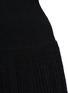 Detail View - Click To Enlarge - ALAÏA - 'Tango' stripe panel knit dress