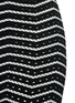 Detail View - Click To Enlarge - ALAÏA - 'Fidji' bicolour perforated zigzag knit leggings