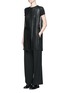 Figure View - Click To Enlarge - NEIL BARRETT - Pleat front slouch fit pants