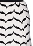 Detail View - Click To Enlarge - NEIL BARRETT - Keffiyeh wave A-line mini skirt