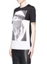 Front View - Click To Enlarge - NEIL BARRETT - Picasso keffiyeh print T-shirt