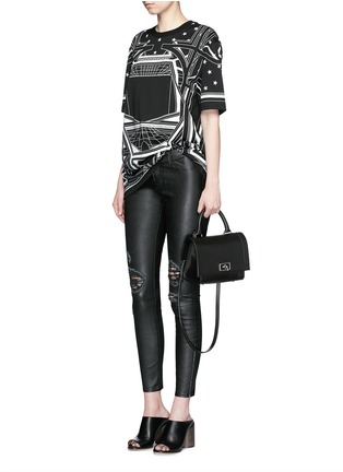 Figure View - Click To Enlarge - GIVENCHY - Geometric star print oversize T-shirt