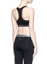 Back View - Click To Enlarge - CALVIN KLEIN PERFORMANCE - Medium impact bra with removable cups