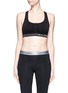 Main View - Click To Enlarge - CALVIN KLEIN PERFORMANCE - Medium impact bra with removable cups