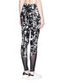 Back View - Click To Enlarge - CALVIN KLEIN PERFORMANCE - 'Skyline' print tights
