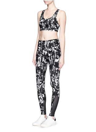 Figure View - Click To Enlarge - CALVIN KLEIN PERFORMANCE - 'Skyline' print tights