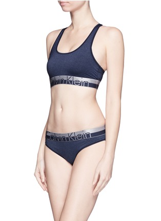 Figure View - Click To Enlarge - CALVIN KLEIN PERFORMANCE - 'Magnetic Force' Asian fit bralette
