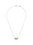 Main View - Click To Enlarge - BAO BAO WAN - Sunglasses' diamond quartz pearl 18k yellow gold pendant necklace