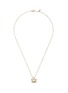 Main View - Click To Enlarge - BAO BAO WAN - Bra' diamond crystal 18k yellow gold pendant necklace
