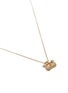 Figure View - Click To Enlarge - BAO BAO WAN - Bra' diamond crystal 18k yellow gold pendant necklace