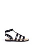 Main View - Click To Enlarge - BALENCIAGA - Stud leather gladiator sandals
