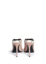 Back View - Click To Enlarge - BALENCIAGA - Metal bow suede mules