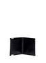 Figure View - Click To Enlarge - BALENCIAGA - 'Phileas' grid embossed leather bifold wallet