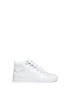 Main View - Click To Enlarge - BALENCIAGA - Carbone effect leather sneakers