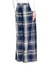 Back View - Click To Enlarge - ROSETTA GETTY - Madras voile check palazzo pants
