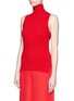 Front View - Click To Enlarge - ROSETTA GETTY - Wool-cashmere sleeveless turtleneck sweater
