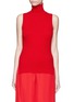 Main View - Click To Enlarge - ROSETTA GETTY - Wool-cashmere sleeveless turtleneck sweater