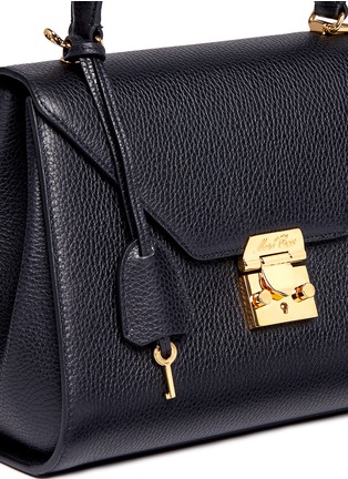 Detail View - Click To Enlarge - MARK CROSS - Hadley' small leather flap bag