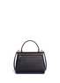 Back View - Click To Enlarge - MARK CROSS - Hadley' small leather flap bag