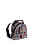 Figure View - Click To Enlarge - MSGM - Spaceship appliqué quilted backpack