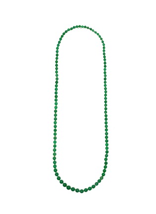 Main View - Click To Enlarge - SAMUEL KUNG - Jadeite bead necklace
