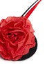 Detail View - Click To Enlarge - PIERS ATKINSON - Silk rose stiletto feather mini beret hat