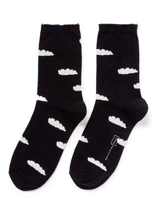 Main View - Click To Enlarge - HANSEL FROM BASEL - 'Cloudy' crew socks