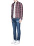 Front View - Click To Enlarge - 3X1 - 'M3' slim fit jeans