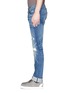 Detail View - Click To Enlarge - 3X1 - 'M5' distressed slim fit jeans