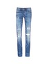 Main View - Click To Enlarge - 3X1 - 'M5' distressed slim fit jeans