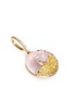 Detail View - Click To Enlarge - BAO BAO WAN - Diamond rose quartz donut pendant